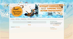 Desktop Screenshot of barcelonakitesurf.com